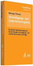 Cover: Verteidigungs- und Sicherheitsvergaben - C.H.BECK