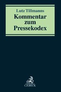 Cover: Kommentar zum Pressekodex - C.H.BECK