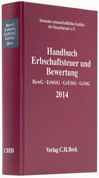 Bild vergrößern Bild: Handbuch Erbschaftsteuer und Bewertung 2014: BewG, ErbStG, GrEStG, GrStG - C.H.BECK