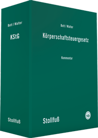 Abbildung von: Körperschaftsteuergesetz - Grundwerk mit Fortsetzungsbezug - Stollfuß