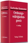 Cover: Karlsruher Kommentar zum Gesetz &uuml;ber Ordnungswidrigkeiten: OWiG - C.H.BECK