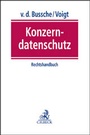 Cover: Konzerndatenschutz - C.H.BECK