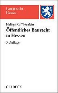 Abbildung von: Öffentliches Baurecht in Hessen - C.H.BECK
