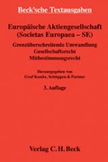 Abbildung von: Europäische Aktiengesellschaft (Societas Europaea - SE) - C.H.BECK