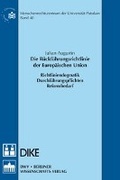 Cover: Die R&uuml;ckf&uuml;hrungsrichtlinie der Europ&auml;ischen Union - Berliner Wissenschafts-Verlag