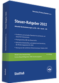 Abbildung von: Steuer-Ratgeber - Online - Stollfuß