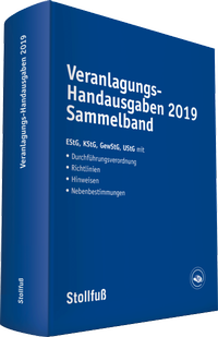 Abbildung von: Veranlagungs-Handausgaben 2019 Sammelband - Stollfuß