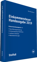 Cover: Einkommensteuer Handausgabe Online - Stollfu&szlig;