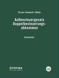 Abbildung von: Außensteuergesetz Doppelbesteuerungsabkommen: AStG|DBA Kommentar - Online - Stollfuß