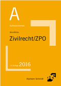 Cover: Aufbauschemata Zivilrecht / ZPO - Alpmann Schmidt