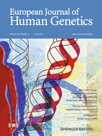 Abbildung von: European Journal of Human Genetics - Springer