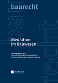 Abbildung von: Mediation im Bauwesen - Ernst & Sohn