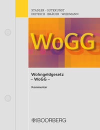 Abbildung von: Wohngeldgesetz - Boorberg