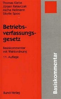 Bild vergrößern Bild: Betriebsverfassungsgesetz - Bund-Verlag