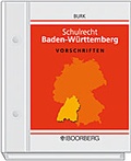 Abbildung von: Schulrecht Baden-Württemberg - Boorberg