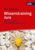 Cover: Wissenstraining Jura - UTB