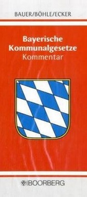 Abbildung von: Bayerische Kommunalgesetze - Boorberg
