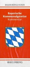 Cover: Bayerische Kommunalgesetze - Boorberg