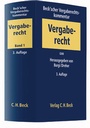 Cover: Beck'scher Vergaberechtskommentar Band 1 - C.H.BECK