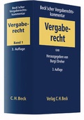 Cover: Beck'scher Vergaberechtskommentar Band 1 - C.H.BECK