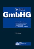 Cover: GmbHG - Otto Schmidt Verlag