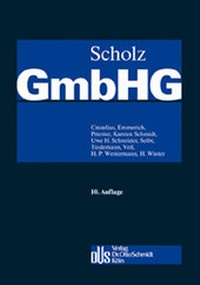 Enlarge image Cover: GmbHG - Otto Schmidt Verlag