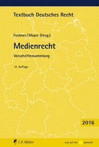 Abbildung von: Medienrecht - C.F. Müller