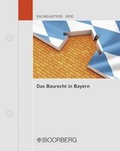 Cover: Das Baurecht in Bayern - Boorberg