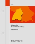 Abbildung von: Schulrecht Baden-Württemberg - Boorberg