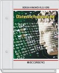 Abbildung von: Datenschutzrecht - Boorberg