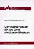 Cover: Gemeindeordnung f&uuml;r das Land Nordrhein-Westfalen - Deutscher Gemeindeverlag