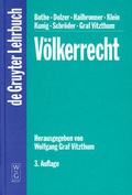 Cover: V&ouml;lkerrecht - De Gruyter