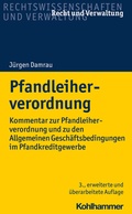 Cover: Pfandleiherverordnung - Kohlhammer