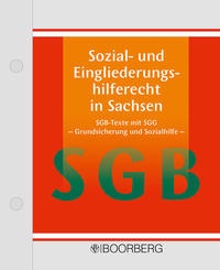 Abbildung von: Sozial- und Eingliederungshilferecht in Sachsen - Boorberg