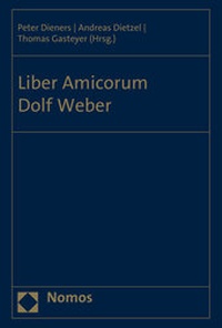 Abbildung von: Liber Amicorum Dolf Weber - Nomos