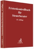 Cover: Fristenkontrollbuch f&uuml;r Steuerberater - C.H.BECK