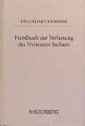 Cover: Handbuch der Verfassung des Freistaates Sachsen - Boorberg