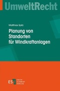Abbildung von: Planung von Standorten für Windkraftanlagen - Erich Schmidt Verlag