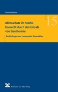 Abbildung von: Klimaschutz im Städtebaurecht durch den Einsatz von Geothermie - Kommunal- und Schul-Verlag