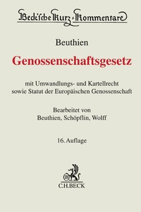 Abbildung von: Genossenschaftsgesetz: GenG - C.H.BECK