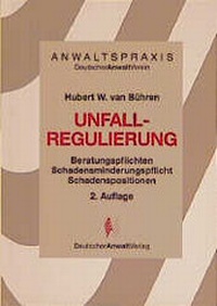 Enlarge image Cover: Unfallregulierung - Deutscher Anwaltverlag