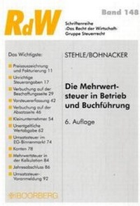 Abbildung von: Die Mehrwertsteuer in Betrieb und Buchführung - Boorberg