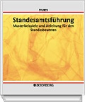 Abbildung von: Standesamtsführung - Boorberg