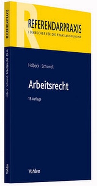 Abbildung von: Arbeitsrecht - Vahlen