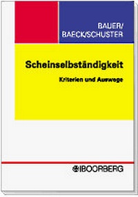 Abbildung von: Scheinselbständigkeit - Boorberg