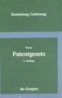 Cover: Patentgesetz - De Gruyter