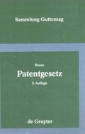 Cover: Patentgesetz - De Gruyter