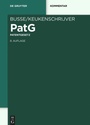 Cover: Patentgesetz - De Gruyter