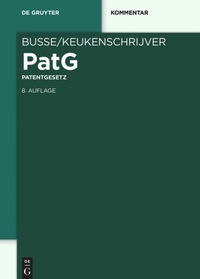 Enlarge image Cover: Patentgesetz - De Gruyter