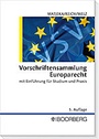 Bild: Vorschriftensammlung Europarecht - Boorberg